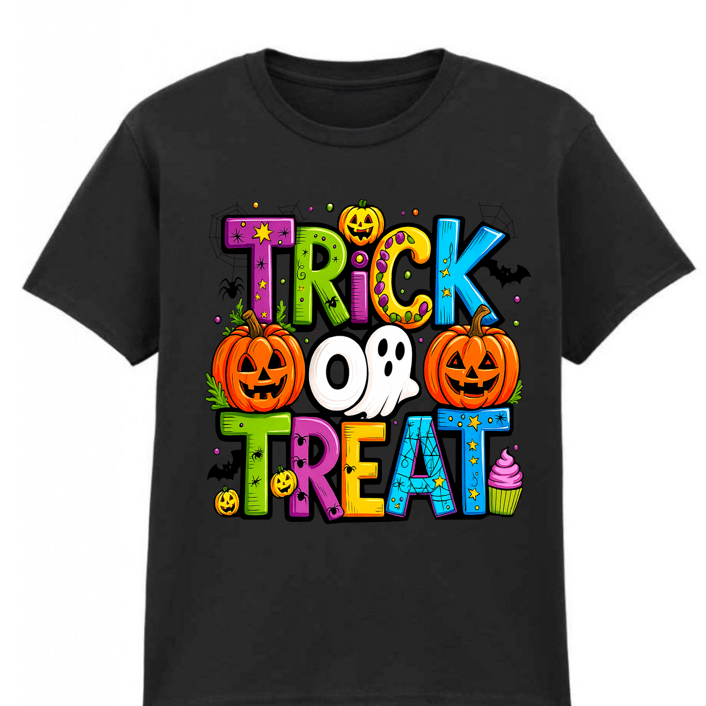 Trick or Treat halloween print top