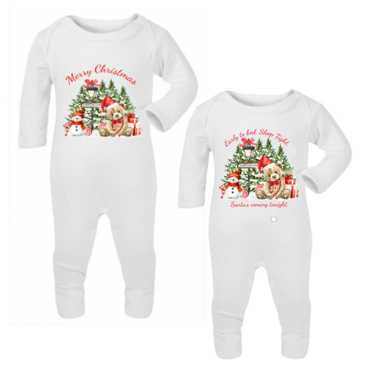 Festive Baby Babygrow