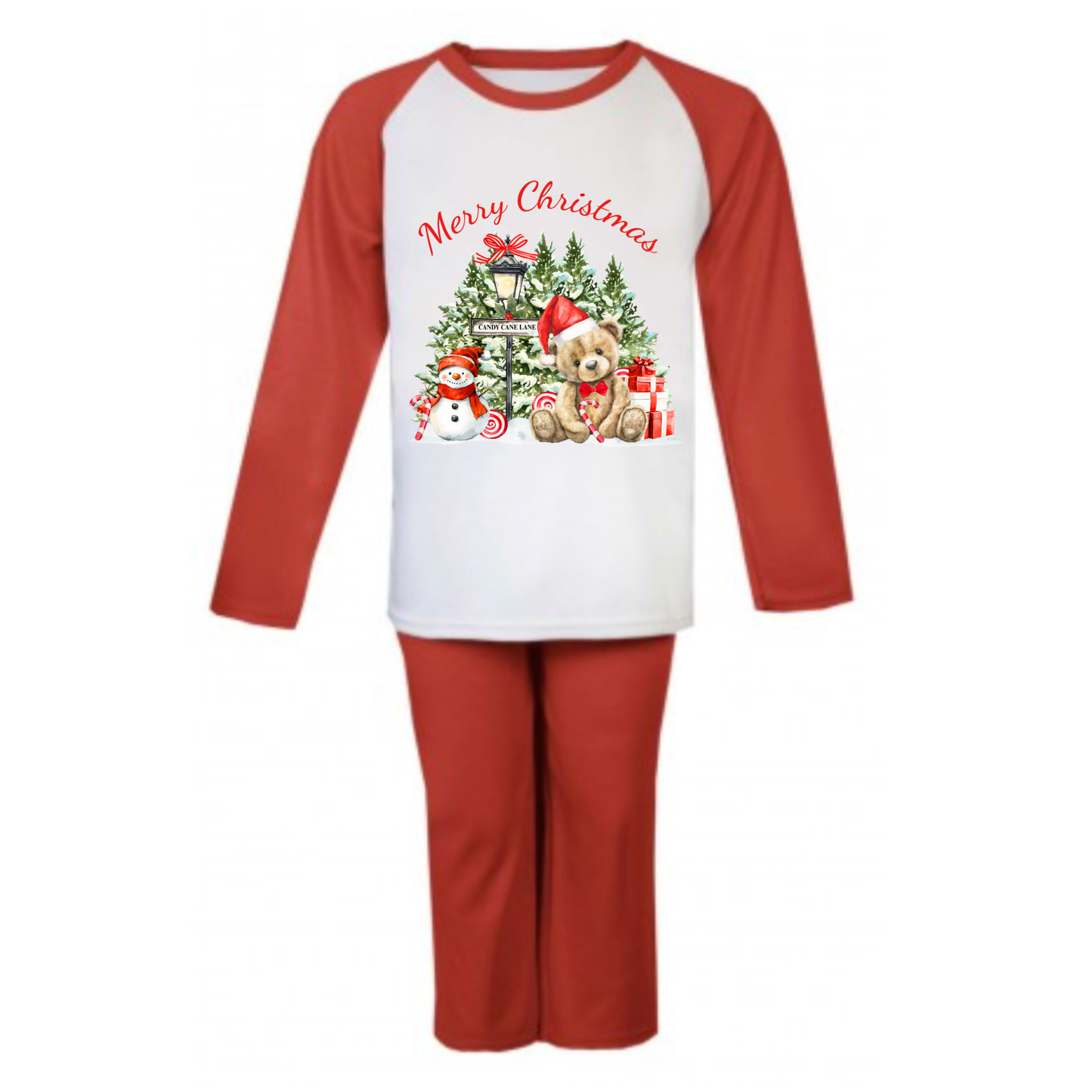 Cozy Christmas Bear Kids’ Pyjamas