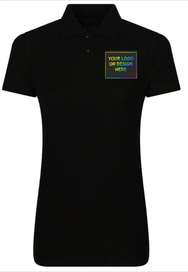 Short Sleeved Women's Fit Polo T-Shirt