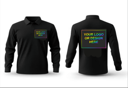 Long Sleeved Polo T-Shirt