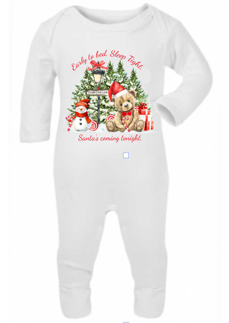 Festive Baby Babygrow