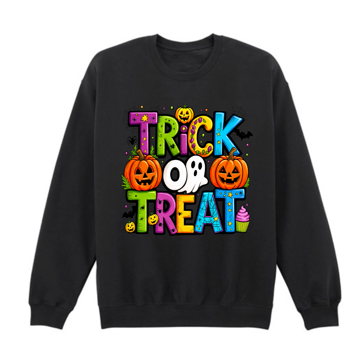 Trick or Treat halloween print top