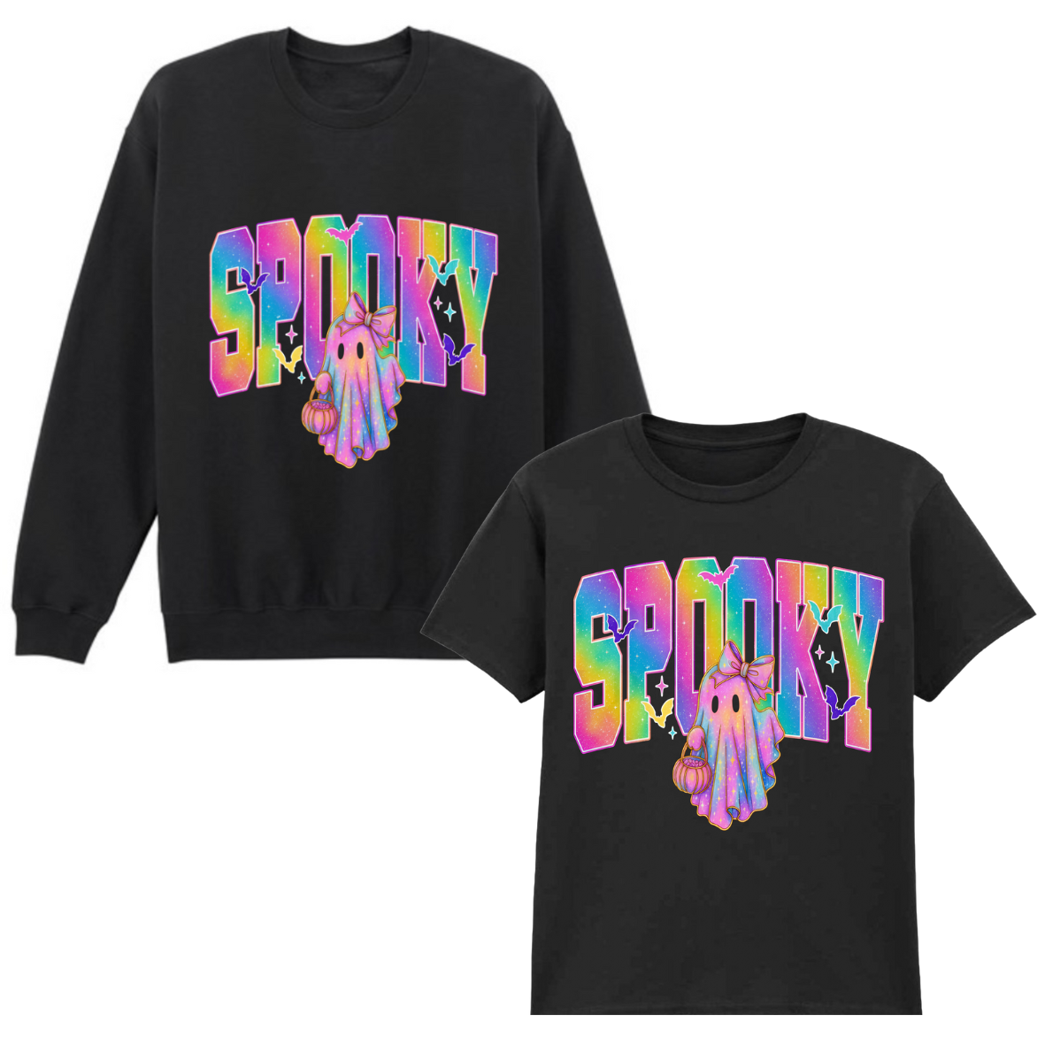 Spooky Halloween print top