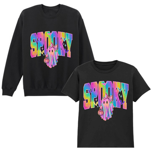 Spooky Halloween print top