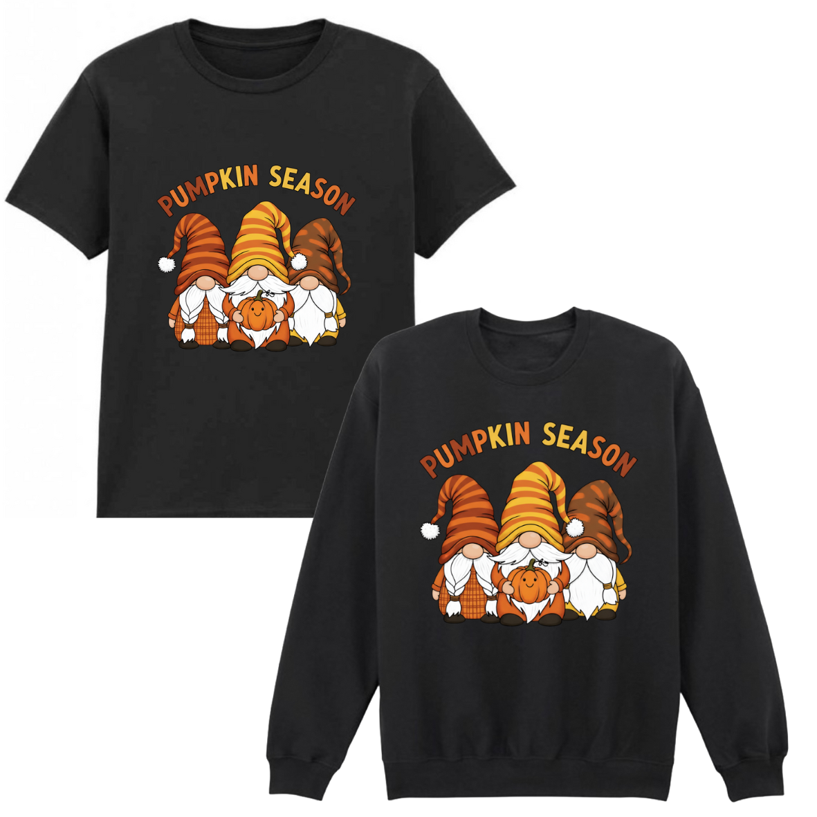 Pumpkin Gnomes halloween print