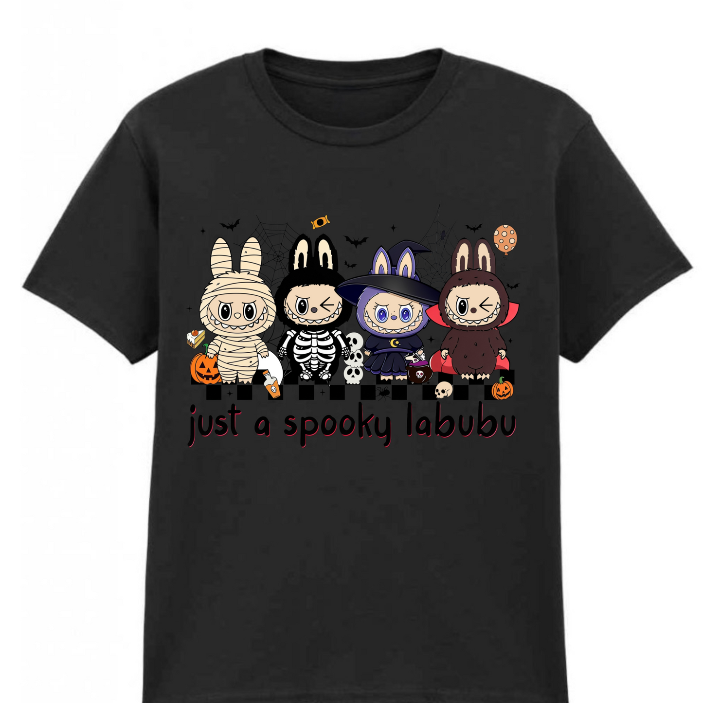 Labubu Halloween print